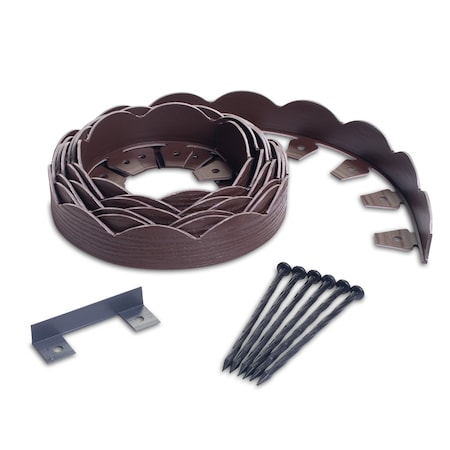 Easyflex EasyFlex Plastic Brown Landscape Edging Kit 3210BRE-20-3
